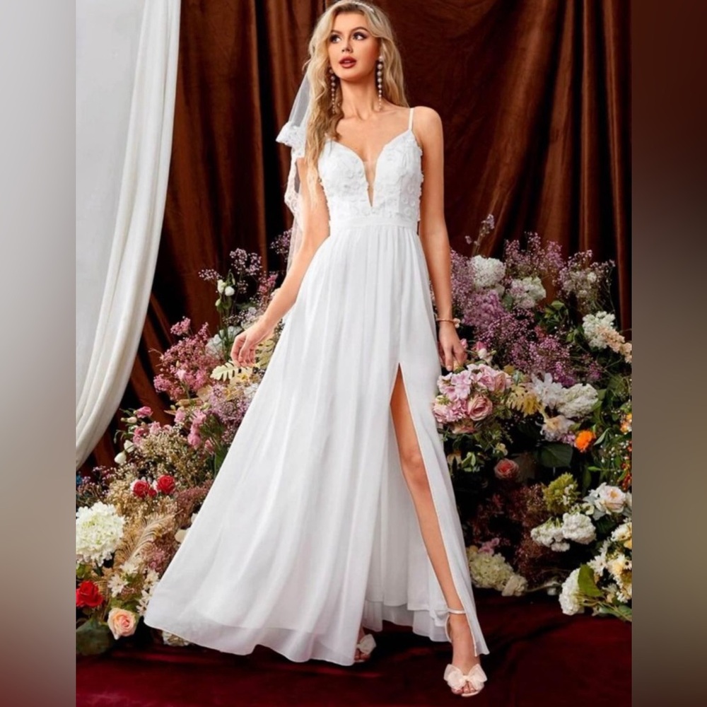 Shein Wedding Gown NWOT